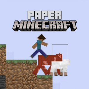 Paper Minecraft