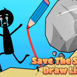 Save The Stick Draw Line
