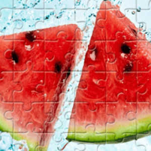 Watermelon and Drinks Puzzle